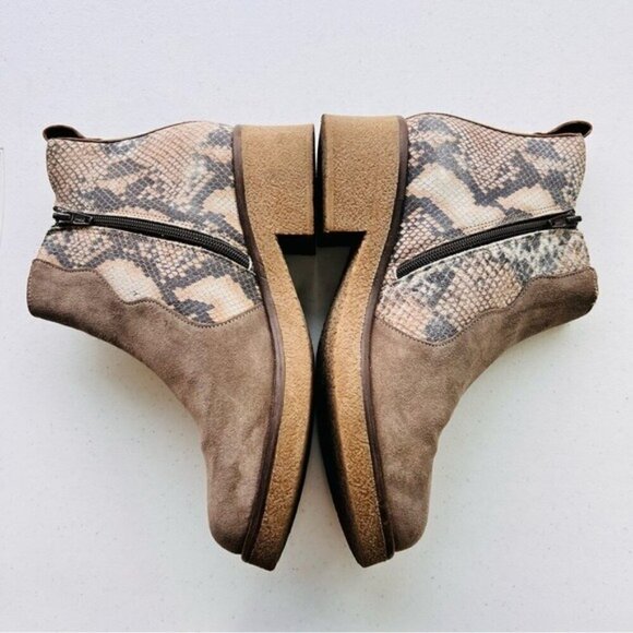 Casta Western Snake Skin Boots 38 - Picture 6 of 7